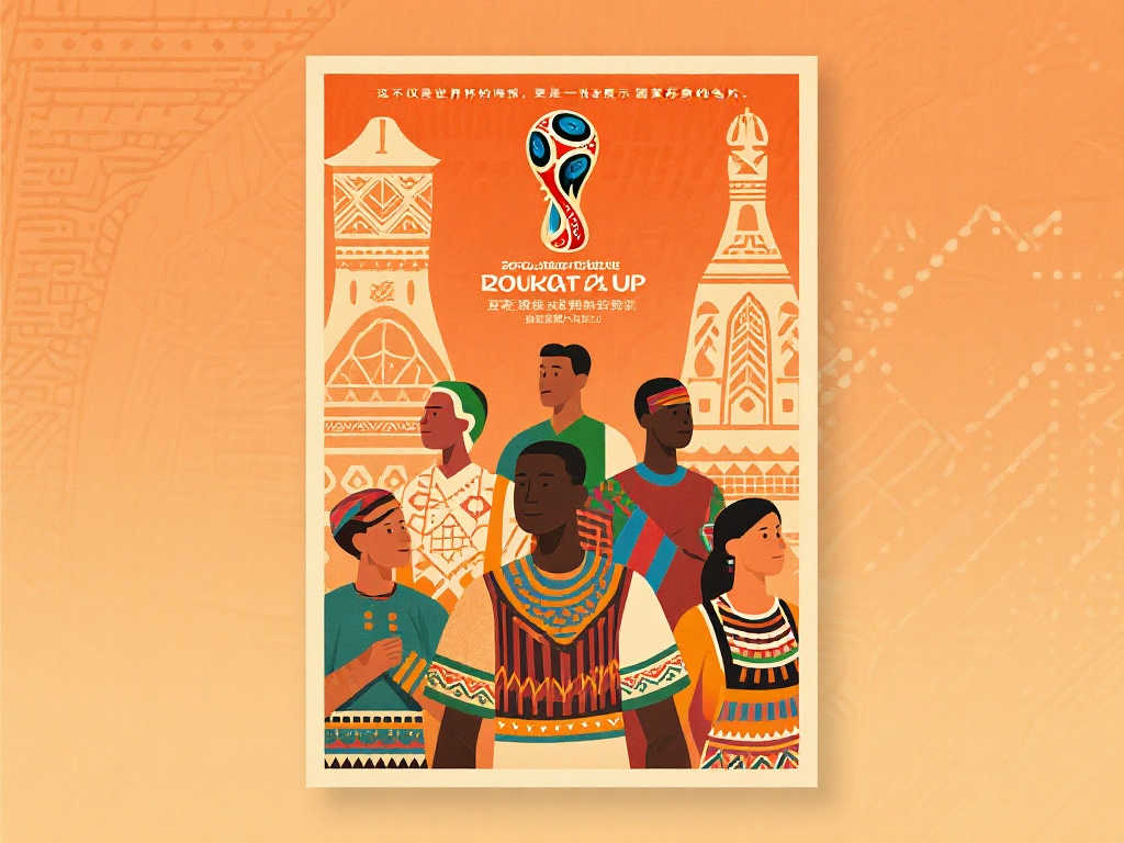 世界杯官方海报惊艳亮相,独特设计赢得广泛赞誉 世界杯官方海报惊艳亮相,独特设计赢得广泛赞誉