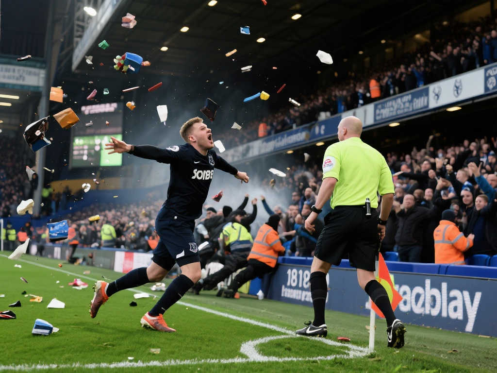 球迷丢硬币砸伤边裁!法甲处罚圣埃蒂安:联赛扣1分&但缓期执行 球迷丢硬币砸伤边裁!法甲处罚圣埃蒂安:联赛扣1分&但缓期执行